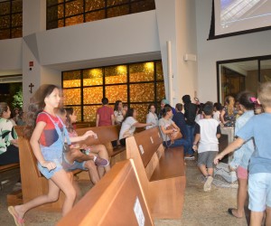 Reunião de pais, catequizandos e catequistas