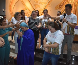 Reunião de pais, catequizandos e catequistas