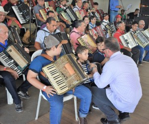 Benção do 4º Encontro dos Gaiteiros de MT no CTG