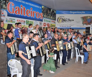 Benção do 4º Encontro dos Gaiteiros de MT no CTG