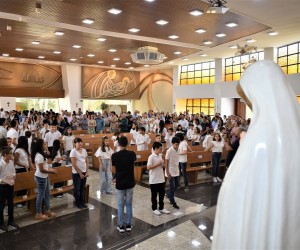 Festa da Primeira Eucaristia na igreja Matriz