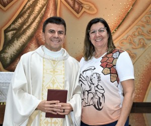 Festa da Primeira Eucaristia na igreja Matriz
