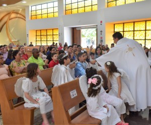 Primeira Missa com as crianças