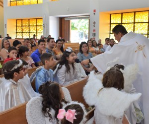 Primeira Missa com as crianças