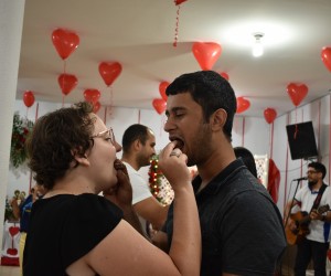 Encontro de namorados na Santa Maria