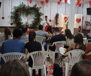 Encontro de namorados na Santa Maria