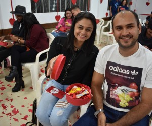 Encontro de namorados na Santa Maria