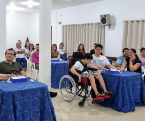Encontro e formação com os noivos do casamento comunitário