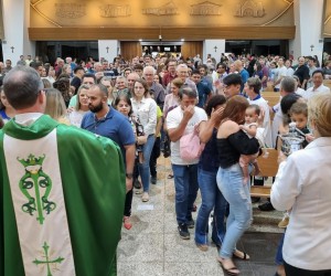 Missa com benção especial às famílias