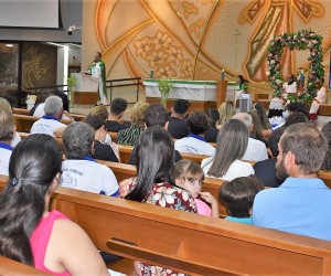 Missa com benção especial às famílias