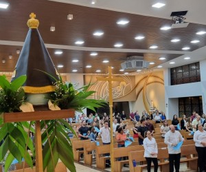 Paróquia Santo Antônio festeja Nossa Senhora Aparecida