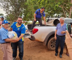 Celebração da Mãe Aparecida e do Dia das Crianças no Assentamento