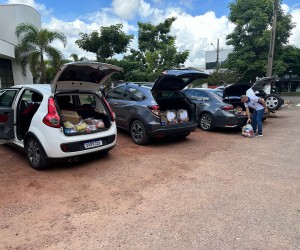Pastoral Familiar realiza entrega de doação de Alimentos