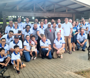 Pastoral Familiar realiza visita ao Lar dos Idosos Madre Vannini