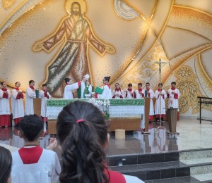 Coroinhas renovam o compromisso  