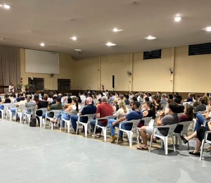 Reunião com os pais das crianças da Primeira Etapa