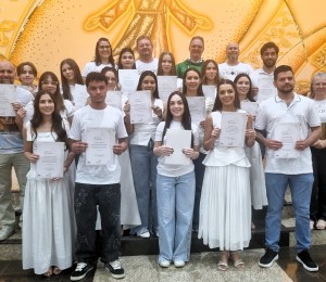 Homenagem aos Catequistas e o Batismo de adultos
