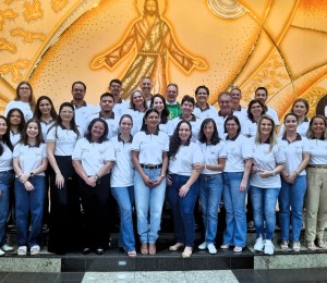Bênção de envio dos agentes da Pastoral da Saúde