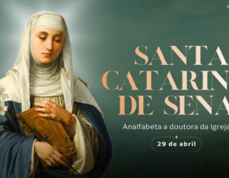 Hoje é celebrada santa Catarina de Sena, de analfabeta a doutora da Igreja