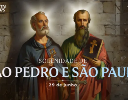 Hoje é celebrada solenidade de são Pedro e São Paulo