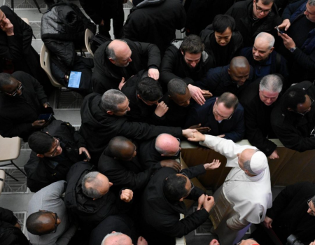 O Papa terá um encontro com os sacerdotes italianos no dia 12 de dezembro