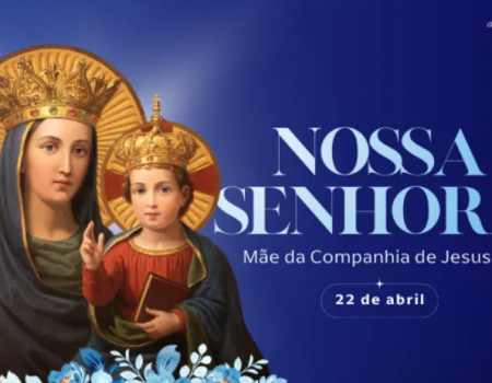 Hoje é celebrada a Nossa Senhora, Mãe da Companhia de Jesus