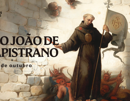 A Igreja celebra hoje são João de Capistrano, padroeiro dos capelães militares