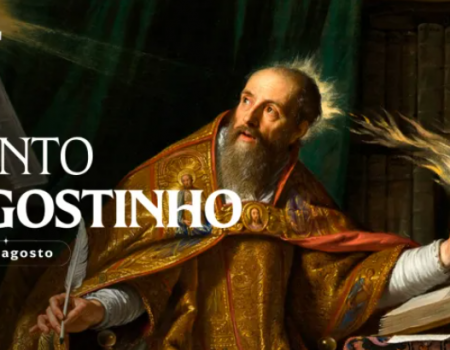 Hoje é celebrado santo Agostinho, doutor da Igreja