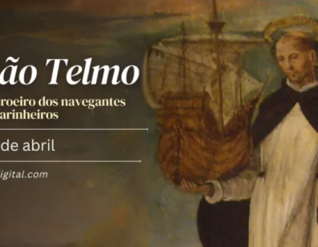 Hoje é celebrado são Telmo o Confessor, padroeiro dos marinheiros e navegantes