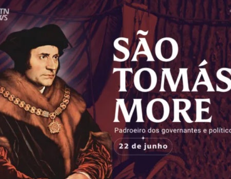 Hoje é festa de são Tomás More, padroeiro dos governantes e políticos