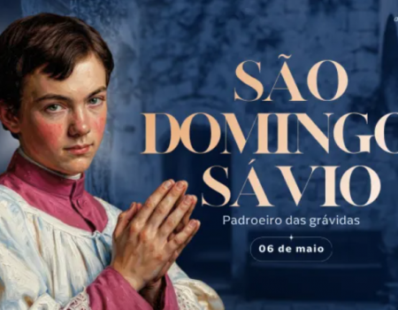 Hoje a Igreja celebra são Domingos Sávio, padroeiro das grávidas