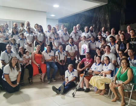 Família acolhe os membros da PF e dá primoroso testemunho de fé