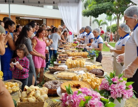 Café especial com as Mães