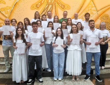 Homenagem aos Catequistas e o Batismo de adultos