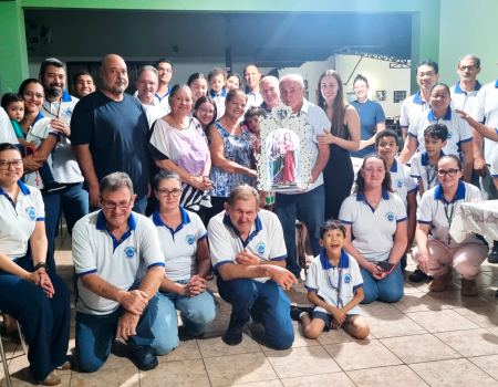 Na casa da Família Zarelli