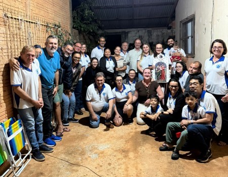 Na residência da família Sauer