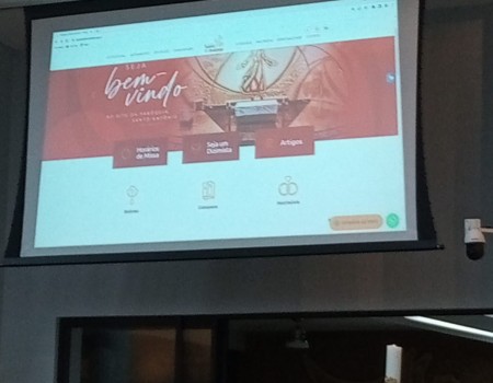 Site da paróquia Santo Antônio de Sinop
