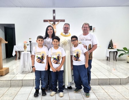Primeira Comunhão na Gleba