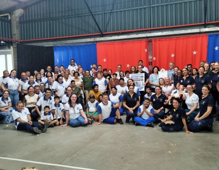Terço na APAE no Dia Nacional da Família na Escola