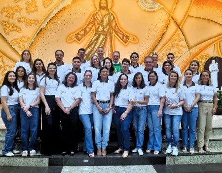 Bênção de envio dos agentes da Pastoral da Saúde