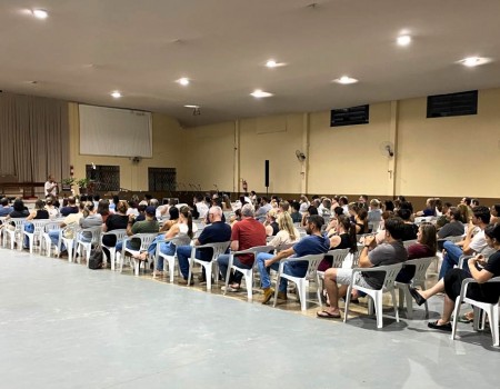 Reunião com os pais das crianças da Primeira Etapa