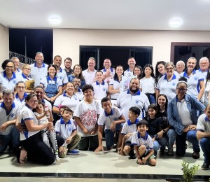 Na casa do casal Paulo e Ledi Na casa do casal Paulo e Ledi