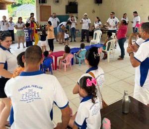 Visita da Pastoral Familiar ao Centro Social Menino Jesus Visita da Pastoral Familiar ao Centro Social Menino Jesus